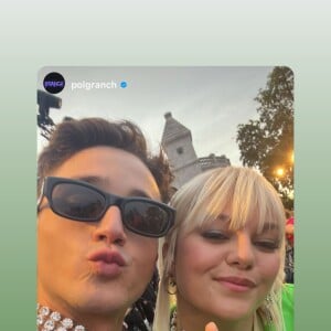 Louane au défilé de mode Ami le 23 juin 2022.