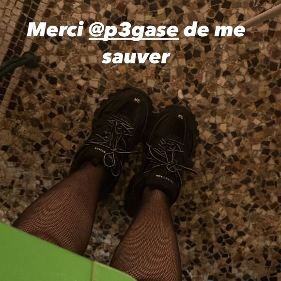 Louane au défilé de mode Ami le 23 juin 2022.