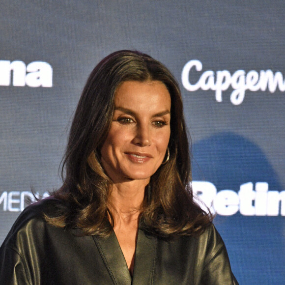 La reine Letizia d'Espagne lors de la 2ème cérémonie de remise des prix "Retina Eco" à Madrid. Le 23 juin 2022 