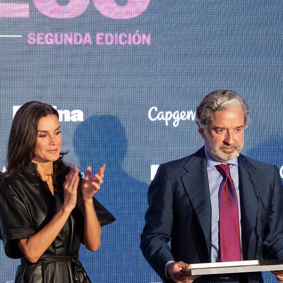 La reine Letizia d'Espagne lors de la 2ème cérémonie de remise des prix "Retina Eco" à Madrid. Le 23 juin 2022 