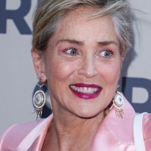 Sharon Stone au photocall de la soirée Core Gala à Los Angeles le 10 juin 2022. 