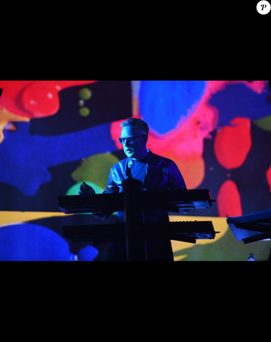 Andrew Fletcher - Depeche Mode en concert à Miami, le 15 septembre 2017
