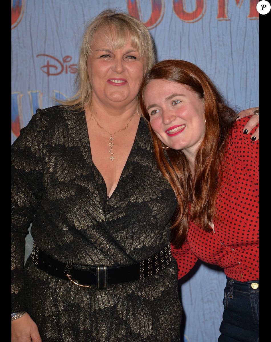 Valérie Damidot et et sa fille Roxane - Première du film "Dumbo" au Grand Rex à Paris le 18 mars 2019. © CVS/Bestimage