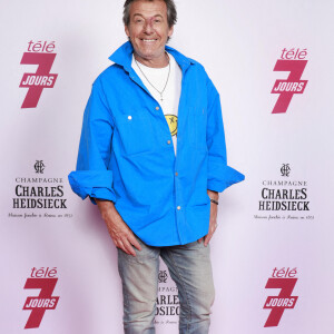 Exclusif - Jean-Luc Reichmann - Soirée "Télé 7 Jours Summer Party" au restaurant "Monsieur Bleu" à Paris le 14 juin 2022. © Christophe Aubert via Bestimage