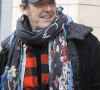 Exclusif - Jean-Luc Reichmann à sa sortie d'un enregistrement radio dans les studios RTL à Paris, France, le 10 février 2022. 