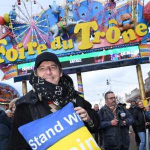 Jean-Luc Reichmann - Lancement de l'édition 2022 de La Foire du Trône au profit de l'association La Voix de l'Enfant, à Paris. Le 1er avril 2022. © Rachid Bellak/Bestimage