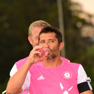 Bixente Lizarazu - Le match de foot caritatif de l'association ELA à l'occasion du tournoi de golf Evian Championship à Evian le 26 juillet 2019. © Romain Doucelin / Bestimage