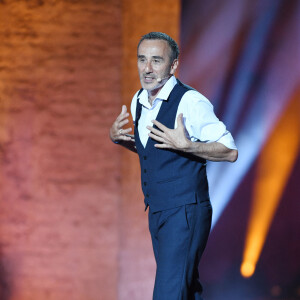 Elie Semoun lors de la soirée du grand gala du "Marrakech du Rire 2022" pour la 10ème édition au palais El Badiî à Marrakech, Maroc, le 18 juin 2022. © Rachid Bellak/Bestimage 