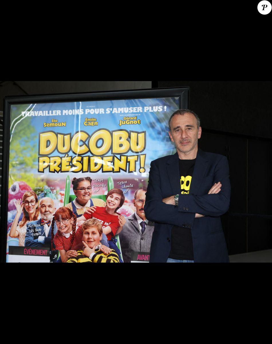 Elie Semoun à l'UGC Ciné Cité Bassin à Flot de Bordeaux le 12 jiun 2022 pour la présentation du film "Ducobu Président !" © Jean-Marc Lhomer / Bestimage