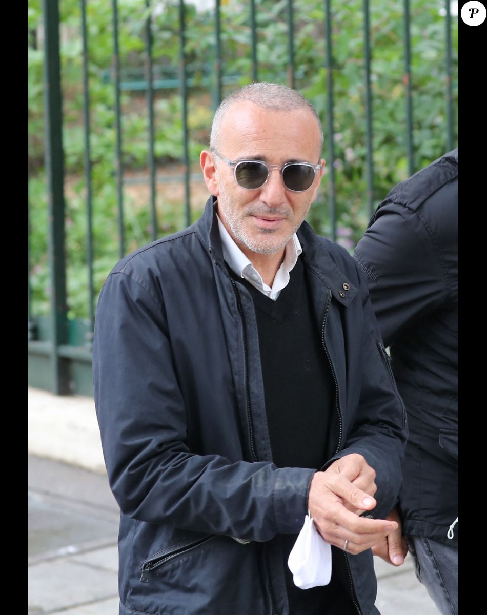 Elie Semoun - Hommage à Guy Bedos en l'église de Saint-Germain-des-Prés à Paris le 4 juin 2020.