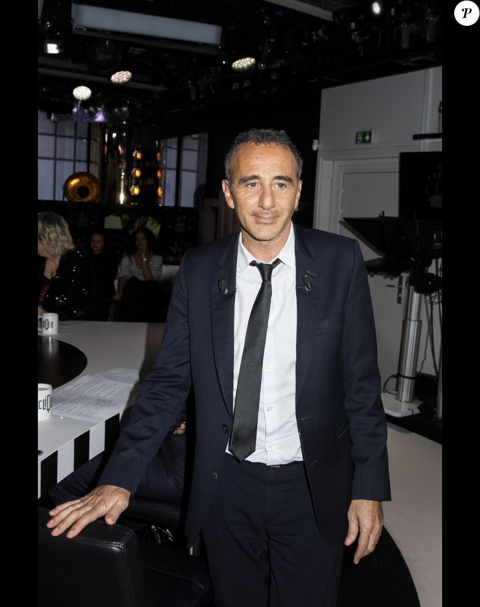 Elie Semoun - Enregistrement de l'émission Clique spéciale César 2020 en direct sur Canal Plus, présentée par M. Achour à Issy-les-Moulineaux le 28 février 2020. © Jack Tribeca/Bestimage