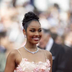 Clémence Botino - Montée des marches du film " Top Gun : Maverick " lors du 75ème Festival International du Film de Cannes. Le 18 mai 2022 © Cyril Moreau / Bestimage 