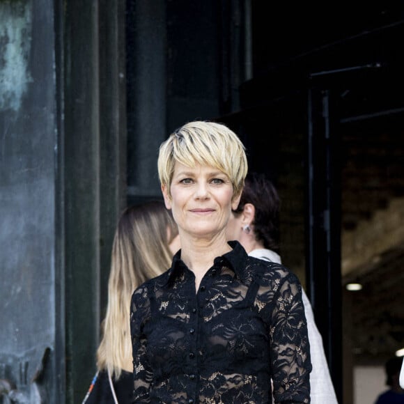 Marina Foïs - Défilé Paco Rabanne Haute Couture automne-hiver 2022-2023 à Paris, le 3 juillet 2022. © JB Autissier / Panoramic / Bestimage