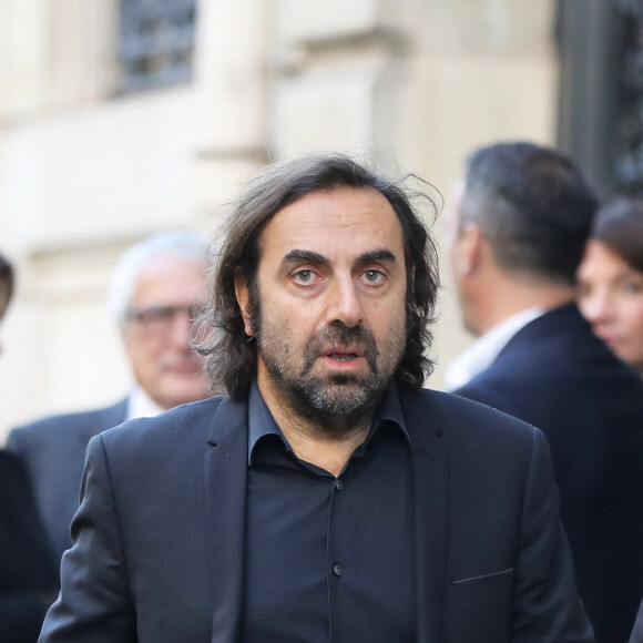 André Manoukian - Arrivées aux obsèques de Charles Aznavour en la cathédrale arménienne Saint-Jean-Baptiste de Paris. Le 6 octobre 2018 © Jacovides-Moreau / Bestimage 