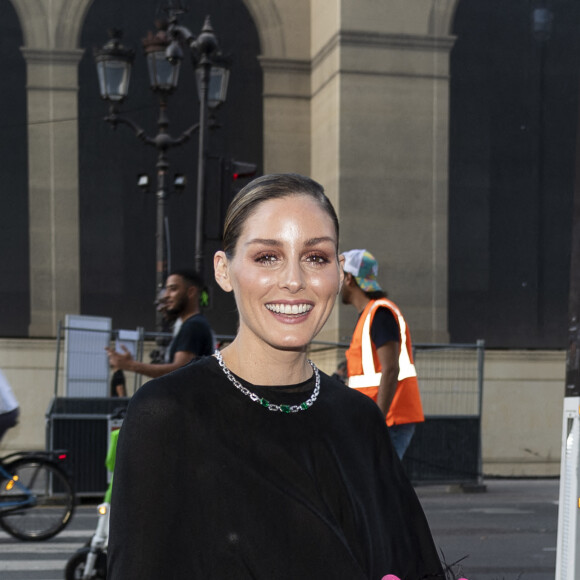 Exclusif - Olivia Palermo - Arrivées au dîner de la maison David Yurman (Joaillerie) à Paris le 5 juillet 2022 en marge des défilés de mode Haute-Couture automne-hiver 2022-2023. © Pierre Perusseau / Bestimage 