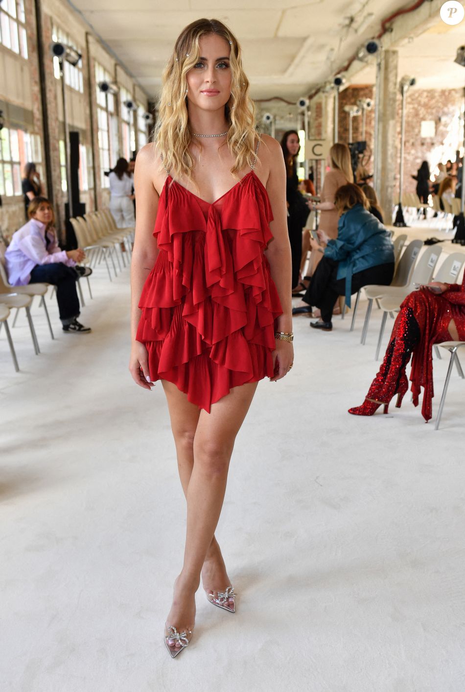 Valentina Ferragni - Front Row du défilé de mode Haute-Couture automne