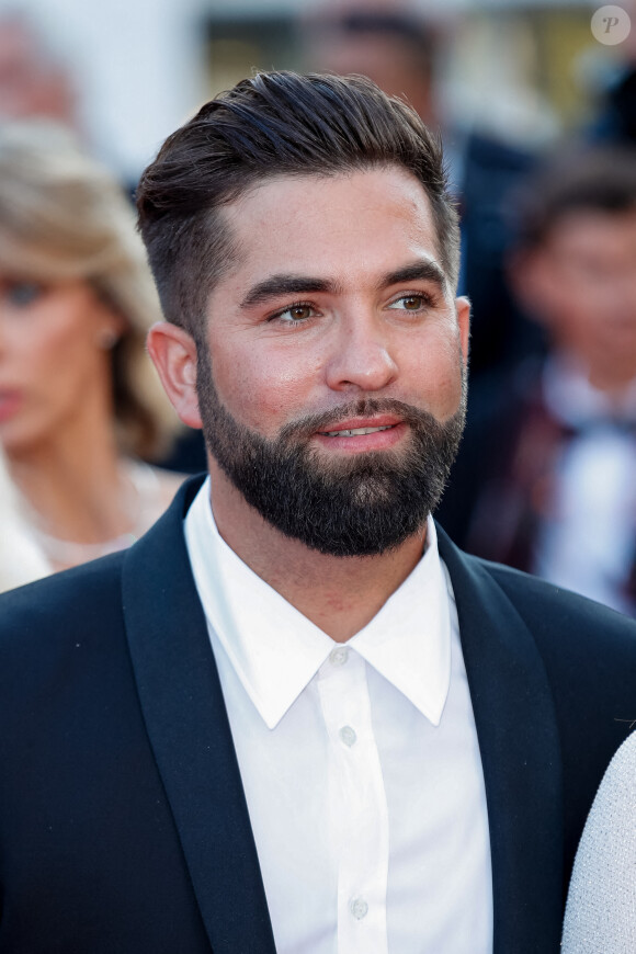 Kendji Girac - Montée des marches du film "Armageddon Time" lors du 75e Festival International du Film de Cannes. © Cyril Moreau / Bestimage