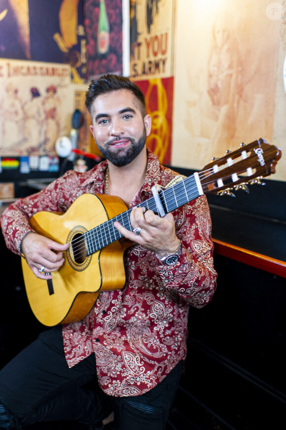 Kendji Girac - Backstage de l'émission "Psychodon, Unis face aux maladies psychiques" à l'Olympia à Paris, le 6 octobre 2020. © Pierre Perusseau/Bestimage 