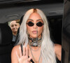 Kim Kardashian - Kim Kardashian, sa fille North West et sa mère Kris Jenner arrivent au défilé de mode Haute-Couture automne-hiver 2022-2023 "Jean-Paul Gaultier" au 325 rue Saint-Martin à Paris, France, le 6 juillet 2022. © Veeren-Clovis/Bestimage 