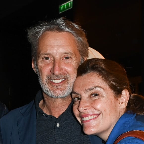 Exclusif - Antoine de Caunes et sa femme Daphné Roulier - 100e du spectacle de Vincent Dedienne "Un soir de gala" aux théâtre Marigny à Paris, le 27 juin 2022. © Coadic Guirec/Bestimage