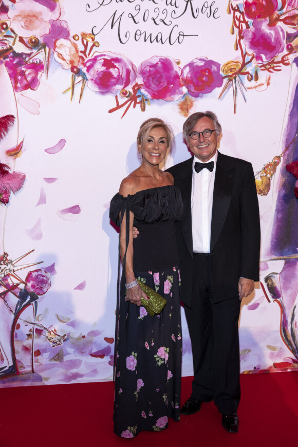 Guest lors du Bal de la Rose 2022 au Sporting Club de Monaco en faveur de la Fondation Princesse Grace le 8 juillet 2022. © Cyril Moreau / Pool Monaco / Bestimage