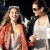 Teri Hatcher et sa fille à Los Angeles le 4 février 2010
