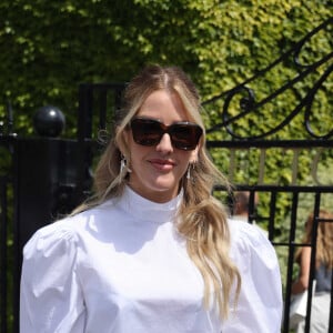 Ellie Goulding - Arrivées à la finale du tournoi de tennis de Wimbledon le 9 juillet 2022. 