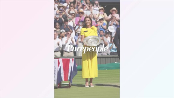 Kate Middleton à Wimbledon : lumineuse en robe jaune recyclée auprès de Tom Cruise et les VIP