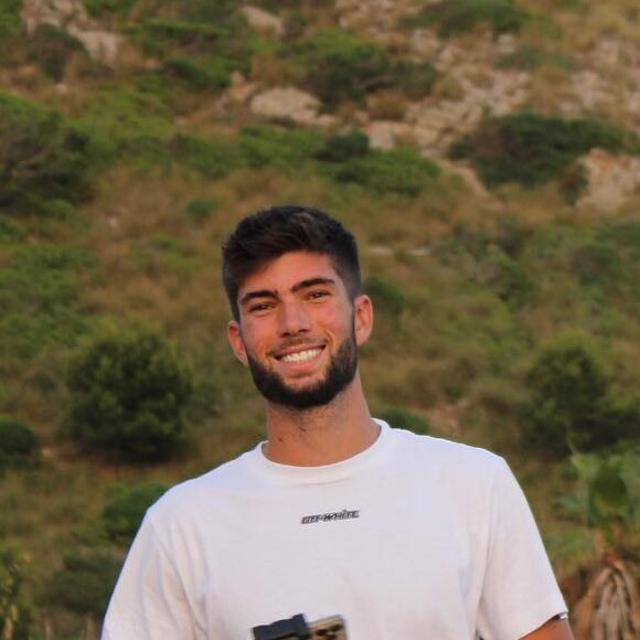 Theo Zidane en vacances à Minorque.