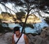 Theo Zidane en vacances à Minorque.