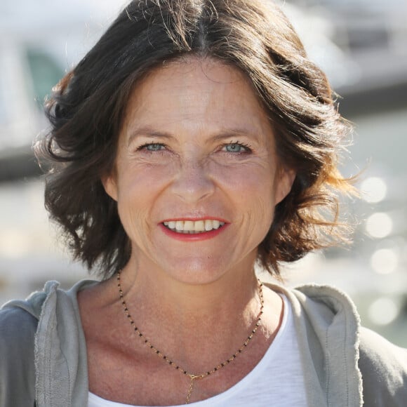 Charlotte Valandrey - Photocall du quatrième jour du festival international du film de La Rochelle, le 15 septembre 2018. © Patrick Bernard/Bestimage