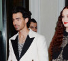 Joe Jonas, Sophie Turner - Les célébrités quittent leurs hôtels pour se rendre à la soirée du "MET Gala 2022" à New York, le 2 mai 2022. 