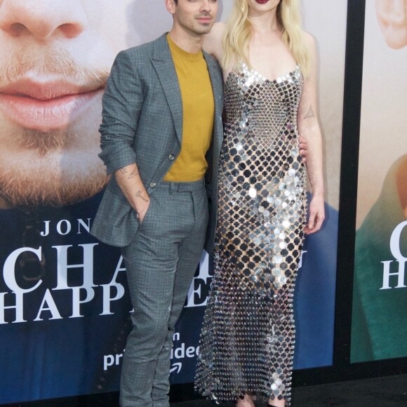 Joe Jonas et sa femme Sophie Turner - Avant-première du film "Chasing Happiness" à Los Angeles, le 3 juin 2019. 