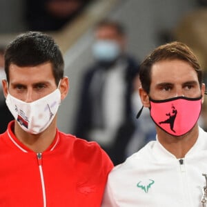 Novak Djokovic, Rafael Nadal, Roland-Garros 2020, Simple Messieurs, Remise de Prix, le 11 octobre 2020.
