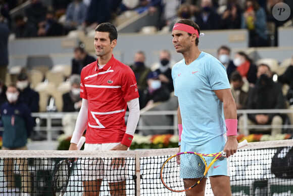 Novak Djokovic - Rafael Nadal remporte la finale homme des internationaux de France de Roland Garros à Paris. © JB Autissier / Panoramic / Bestimage
