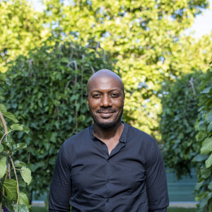 Exclusif - Harry Roselmack - Backstage de l'enregistrement de l'émission "Le concert de Paris" à la Tour Eiffel pour le 14 Juillet à Paris © Pierre Perusseau-Tiziano da Silva / Bestimage