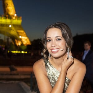 Exclusif - Nadine Sierra - Backstage de l'enregistrement de l'émission "Le concert de Paris" à la Tour Eiffel pour le 14 Juillet à Paris © Pierre Perusseau-Tiziano da Silva / Bestimage