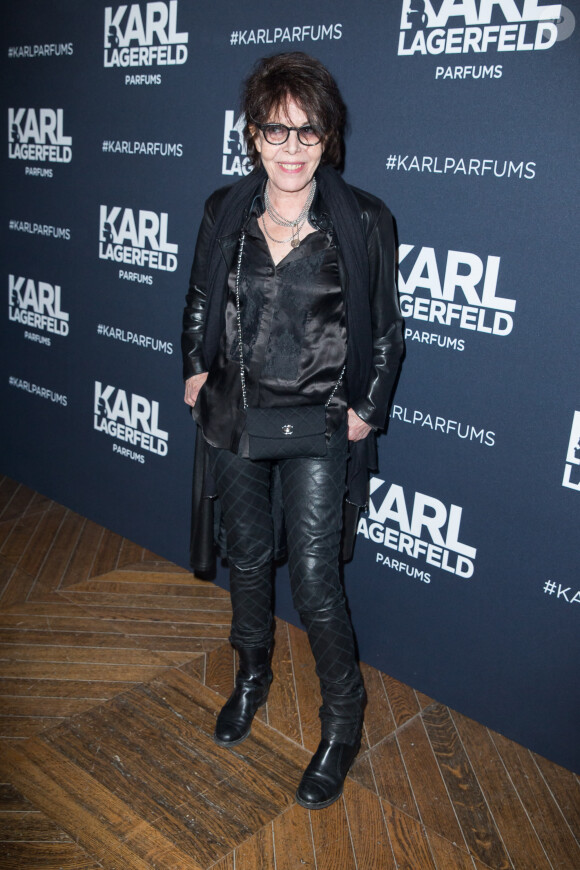 La chanteuse Dani - Lancement du parfum Karl Lagerfeld au Palais Brongniart à Paris