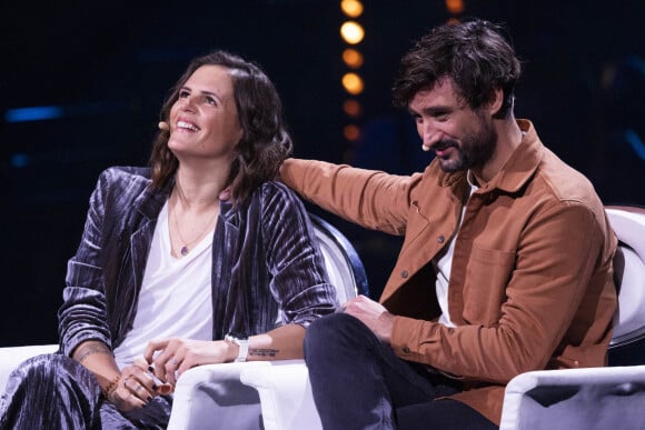 Laure Manaudou et son mari Jérémy Frérot - Enregistrement de l'émission "La Chanson secrète 11" à Paris, diffusée le 24 juin sur TF1. © Cyril Moreau / Bestimage 