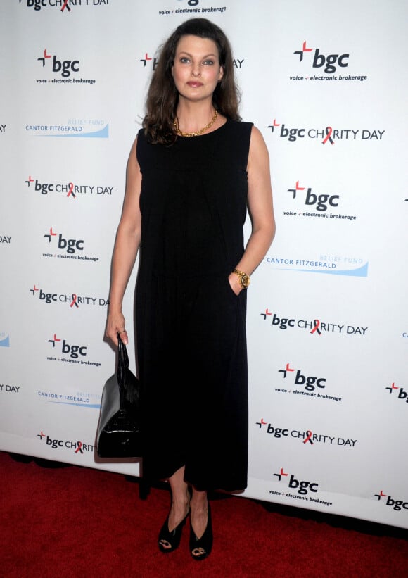 Linda Evangelista - People lors du gala "BCBG Charity Day" à New York, le 11 septembre 2014. 