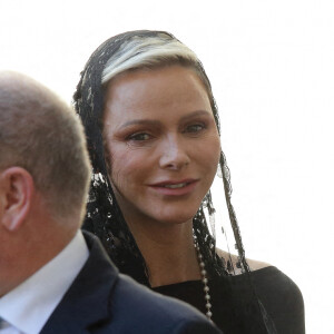 Le prince Albert II de Monaco et la princesse Charlène de Monaco arrivent au Vatican pour un entretien privé avec le pape François, le 20 juillet 2022. © Evandro Inetti/Zuma Press/Bestimage 