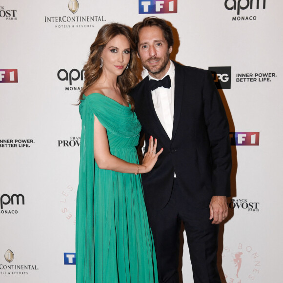 Ophélie Meunier et son mari Mathieu Vergne lors du gala de l'association "Les bonnes fées" à l'InterContinental Paris le 14 juin 2022. © Rachid Bellak / Bestimage