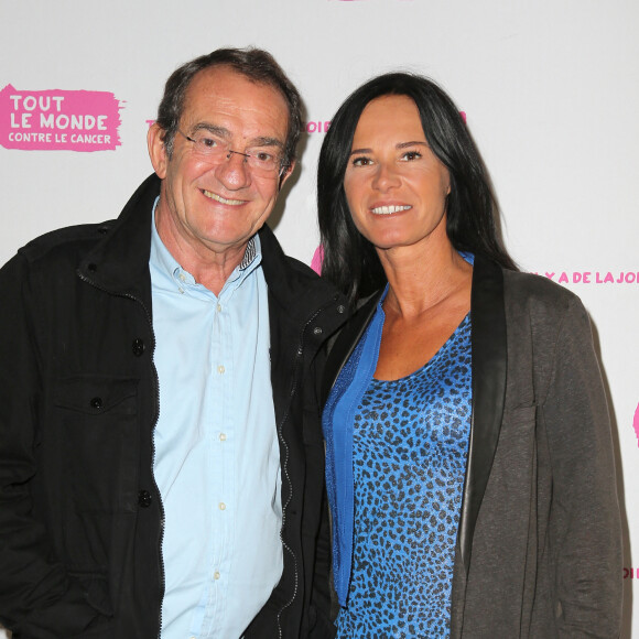 Exclusif - Jean-Pierre Pernaut et sa femme Nathalie Marquay-Pernaut au concert des 10 ans de l'association "Tout le monde contre le cancer" à Disneyland Paris. Marne-la-Vallée, le 12 juin 2016. © Ausset Lacroix-Gorassini/Bestimage