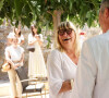 Exclusif - Mariage de Christine Bravo et Stéphane Bachot à l'Ile Rousse en Corse le 11 Juin 2022 © Dominique Jacovides / Bestimage