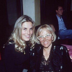 Sophie Favier et sa mère lors de la soirée de l'Agence Succès à L'Arc.