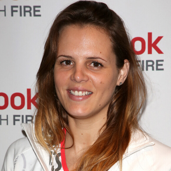 Laure Manaudou - Reebok lance sa campagne strategie sport/fitness au Pure Club Med Gym a Paris le 19 mars 2013. 