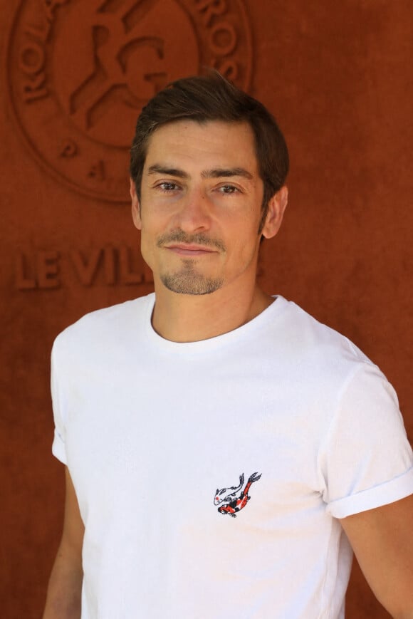 Claude Dartois au village lors des internationaux de France Roland Garros à Paris. © Dominique Jacovides / Bestimage