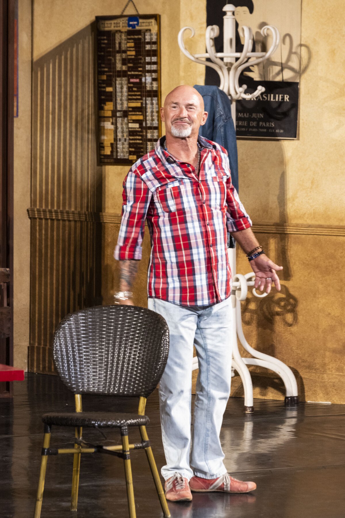 Photo Vincent Lagaf' Représentation de la pièce de théâtre 