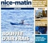 Couverture du journal Nice-Matin du 4 août 2022.