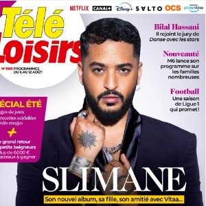 Retrouvez l'interview de Slimane dans le magazine Télé Loisirs, n°1901, du 1er août 2022.